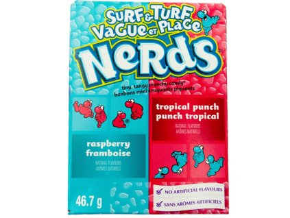 Wonka Surf & Turf Tropical Punch & Raspberry Nerds 46,7g