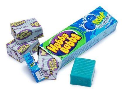 Hubba Bubba Sour Blue Raspberry 43g