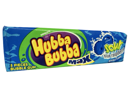 Hubba Bubba Sour Blue Raspberry 43g