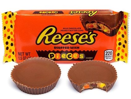 Reeses 2 Peanut Butter Cups with pieces 42g