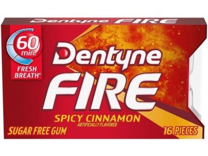 Dentyne Fire Spicy Cinnamon 18g
