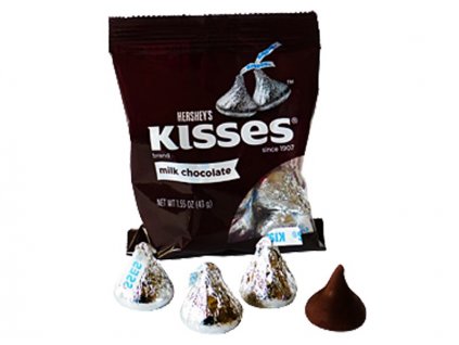 Hershey's Kisses Milk Chocolate Bag 43g