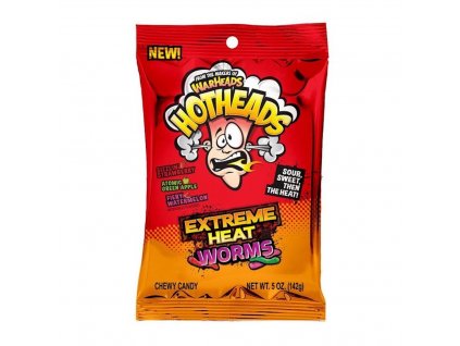Warheads Hotheads Extreme Heat Worms 142g