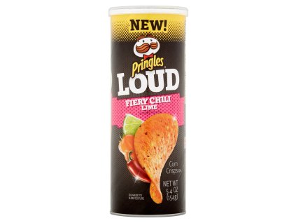 Pringles LOUD Fiery Chili Lime 153g