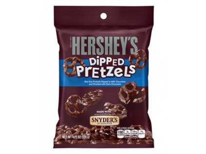 Hershey's Milk Chocolate Dipped Pretzels 120g