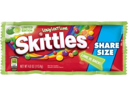 Skittles Long Lost Lime Share Size 113.4g