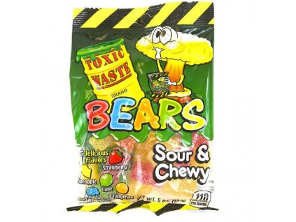 Toxic Waste Sour Gummy Bears 142g
