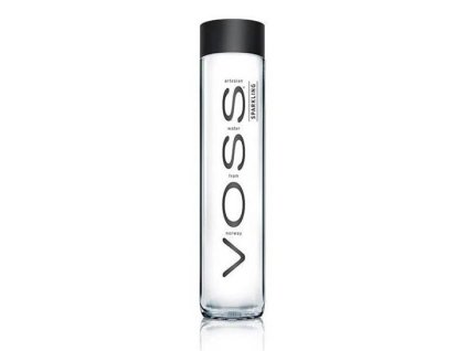 VOSS perlivá 375ml SKLO