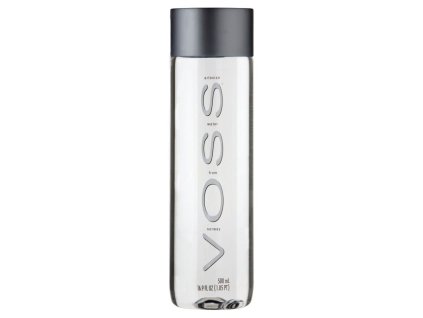 Voda voss 500ml sklo