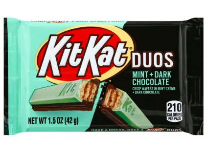 Kit Kat Duos Dark Chocolate Mint 42g