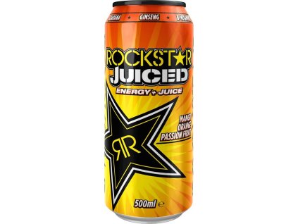 Rockstar UK Juiced Mango Orange Passion Fruit 500ml