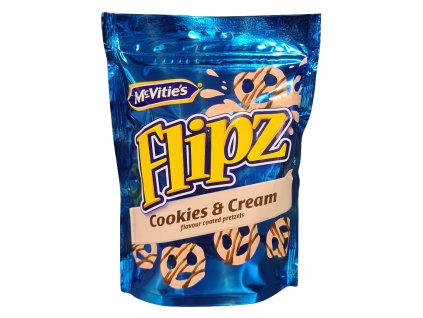 Flipz Pretzel Cookies and Cream 90g