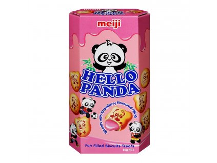 Meiji Hello Panda Strawberry 50g