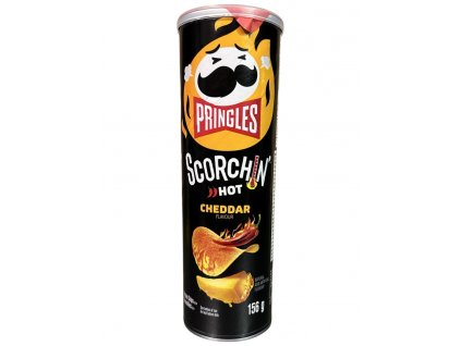 Pringles Scorchin' Cheddar 156g