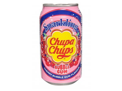 Chupa Chups Cherry Bubble Gum Soda 345ml