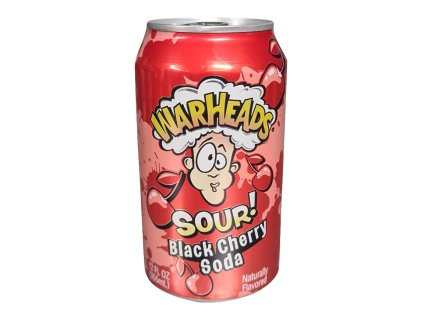 Warheads Sour Black Cherry Soda 355ml