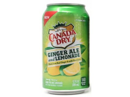 Canada Dry Ginger Ale and Lemonade 355ml