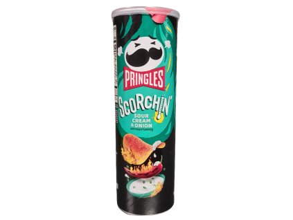 Pringles Scorchin' Sour Cream & Onion 158g