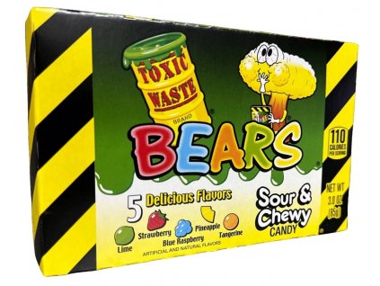 Toxic Waste Sour Gummy Bears 85g