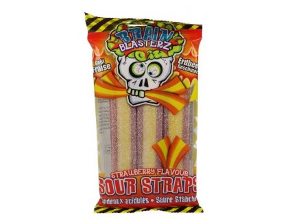 Brain Blasterz Sour Straps Strawberry 150g