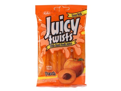 Kenny's Peach Juicy Twists 141g
