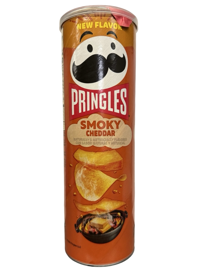 Pringles Smoky Cheddar 158g