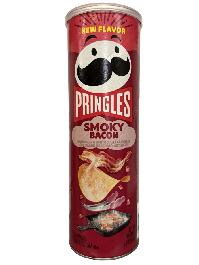 Pringles Smoky Bacon 158g