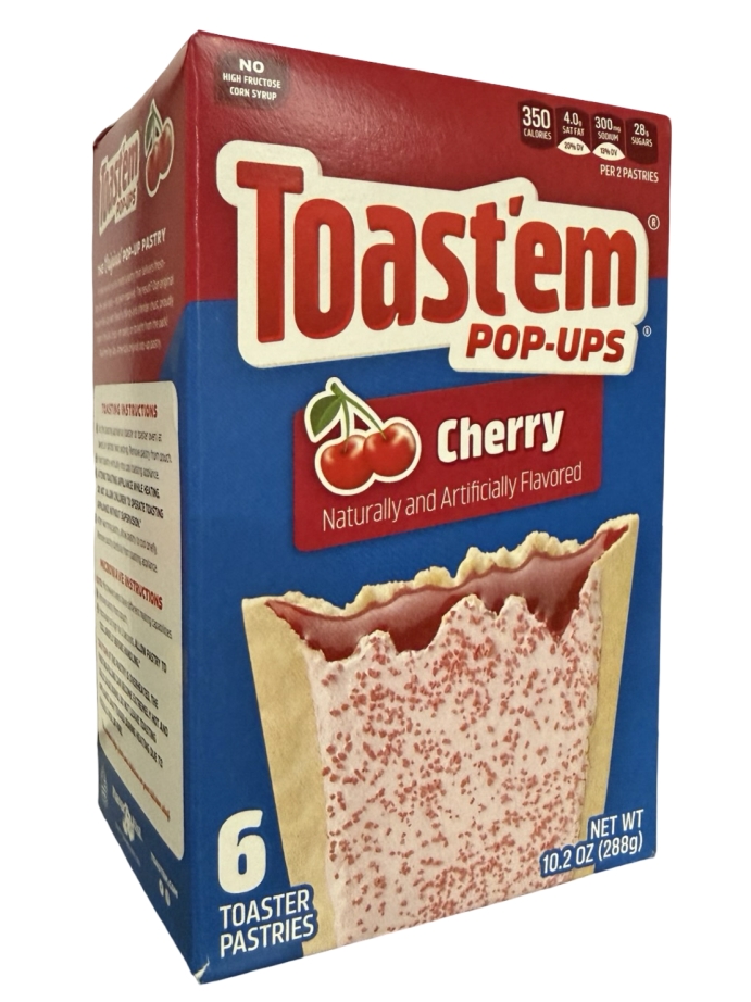 Toast'em Pop-Ups Cherry 288g