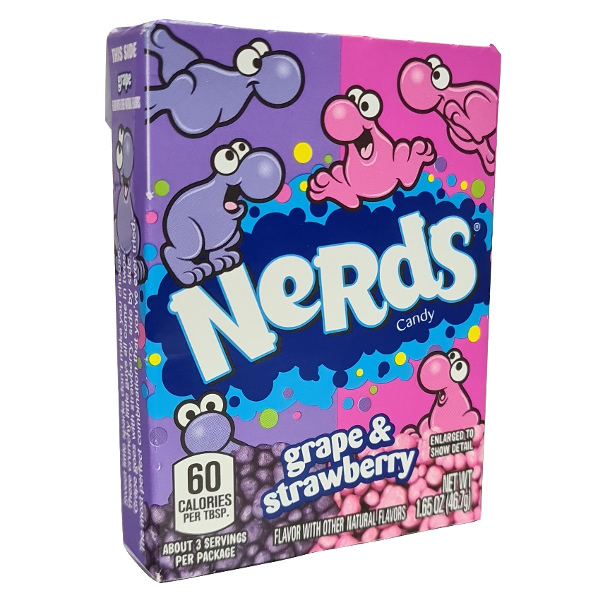 Wonka Nerds Strawberry - Grape 46,7g