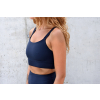 TopLáska podprsenka Půlnoční modrá eco yoga leginy TvaLaska 8