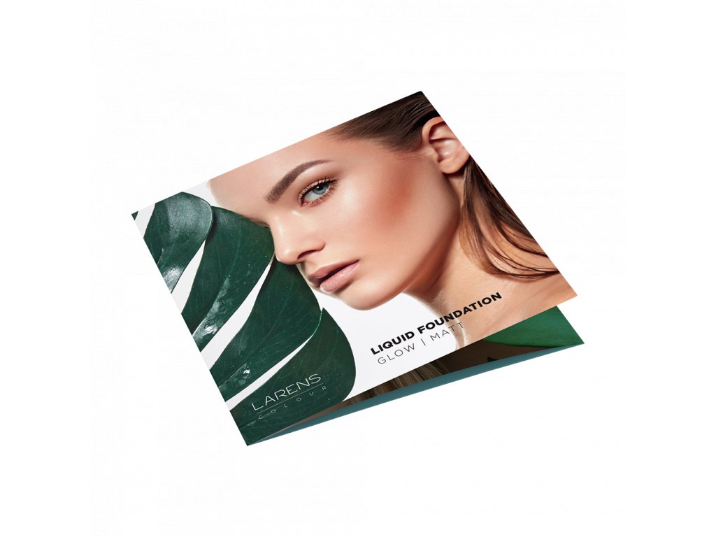 Larens Colour brožura s testery make upů