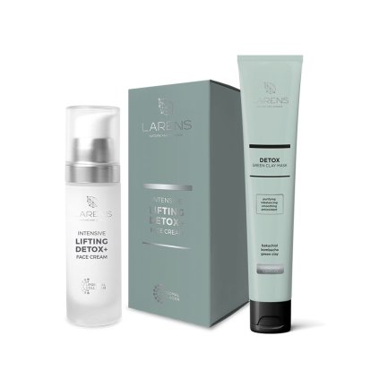 Detox Green Clay Mask 50ml + Lifting Detox+ Face Cream 30ml