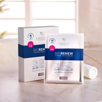 Larens BIO Renew Tissue Face Mask 4 kusů