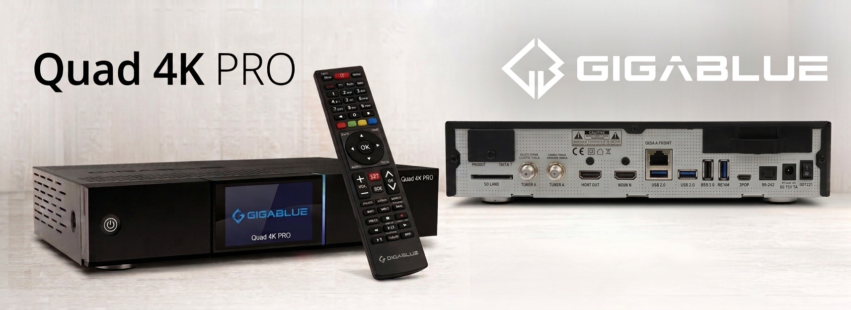 GigaBlue QUAD 4K PRO