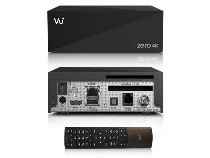 Vu+ ZERO 4K (1x DVB-S2X Multistream)  + Konfigurace linuxového přijímače ZDARMA !