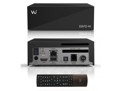 Vu+ ZERO 4K (1x DVB-T2/C)  + Konfigurace linuxového přijímače ZDARMA !