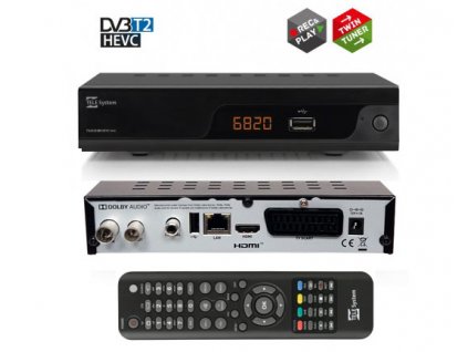 TeleSystem TS6820 HEVC - rozbalený kus