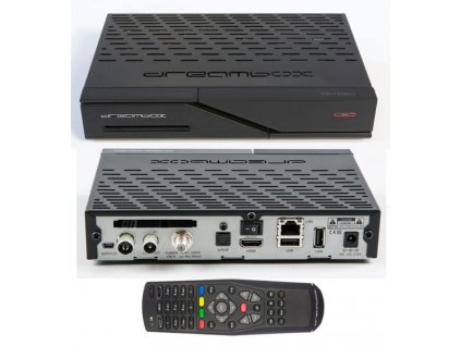 Dreambox DM 525 Combo (1xDVB-S2+1x DVB-T2/C)  + Konfigurace linuxového přijímače ZDARMA !