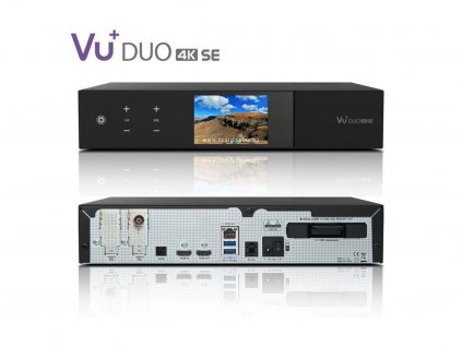 VU+ DUO 4K SE (1x dual DVB-T2 MTSIF) + Konfigurace linuxového přijímače ZDARMA !