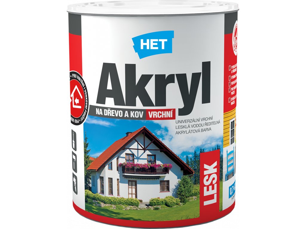 Akryl lesk 0,7 kg nove logo