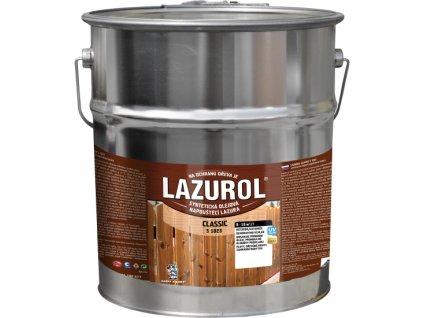 Lazurol Classic S1023 tenkovrstvá lazura na dřevo s obsahem olejů, 0022 palisandr, 16 l