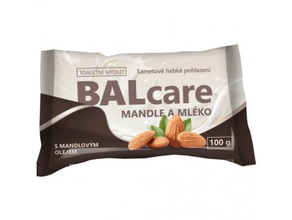 balcare mandle a mléko