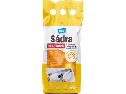 Sádra plastická HET 1 kg