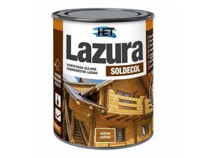 Soldecol Lazura 0,75l kaštan