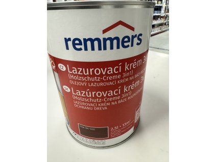 Remmers lazurovací krém 3v1 teak 2,5 L - obal II. jakost