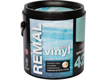 remal vinyl tyrkysově modrá
