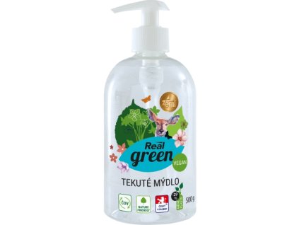 real green tekuté mýdlo