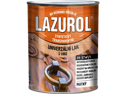LAZUROL LAK UNIVERZÁLNÍ S1002 bezbarvý matný
