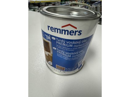 Remmers premium Tvrdý voskový olej 0,75 l Kaštan - obal II. jakost