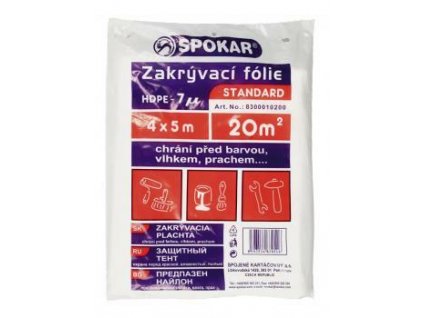 Zakrývací fólie HDPE 7my - Spokar